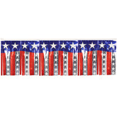 Stars & Stripes Fringe Banner